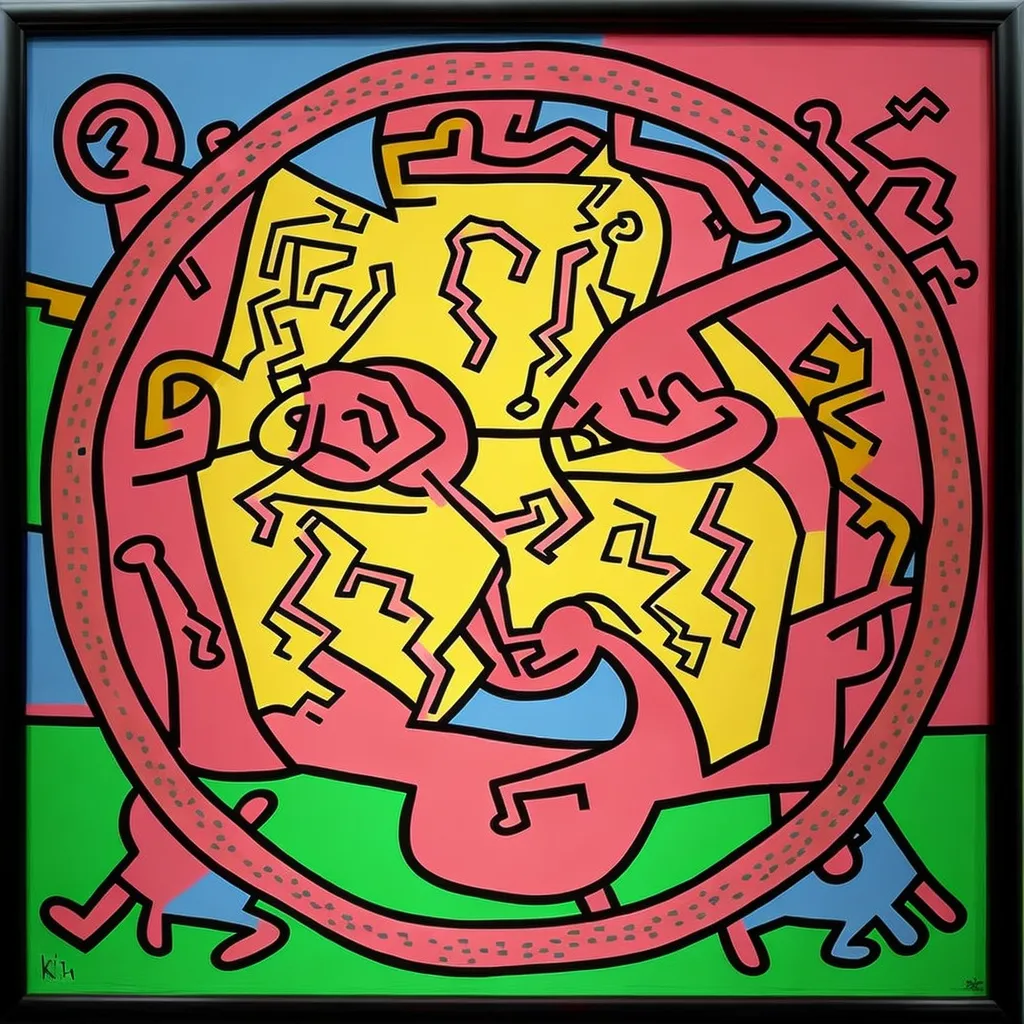 1990 - Best Buddies Keith Haring